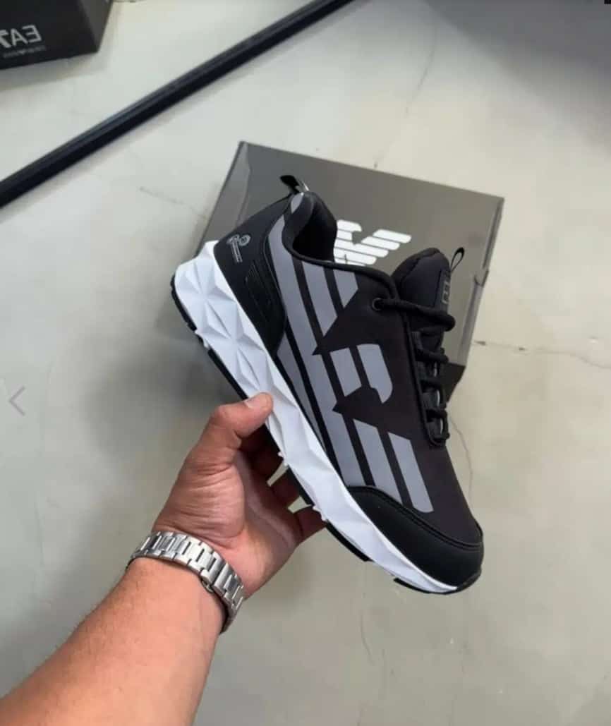 EA7 ERKEK C2 ULTİMATE SNEAKER SPOR AYAKKABI GÜNLÜK SİYAH