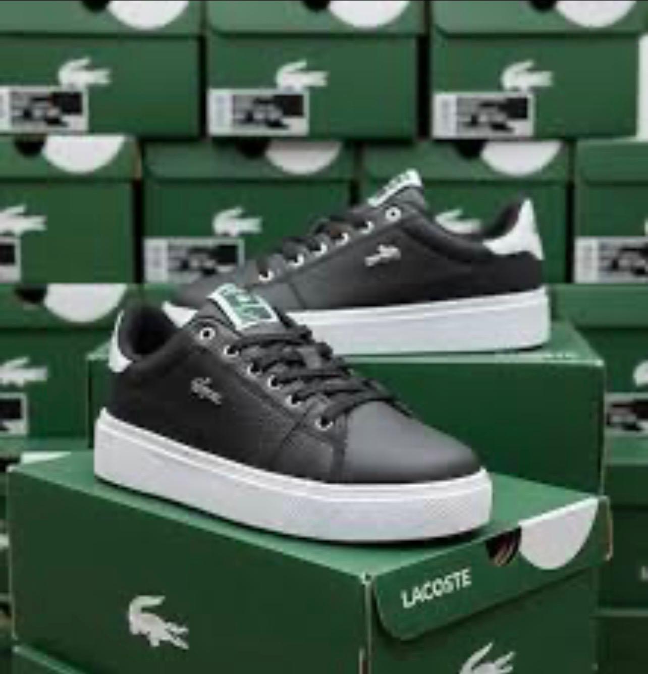 Erkek Siyah Lacoste  Sneaker